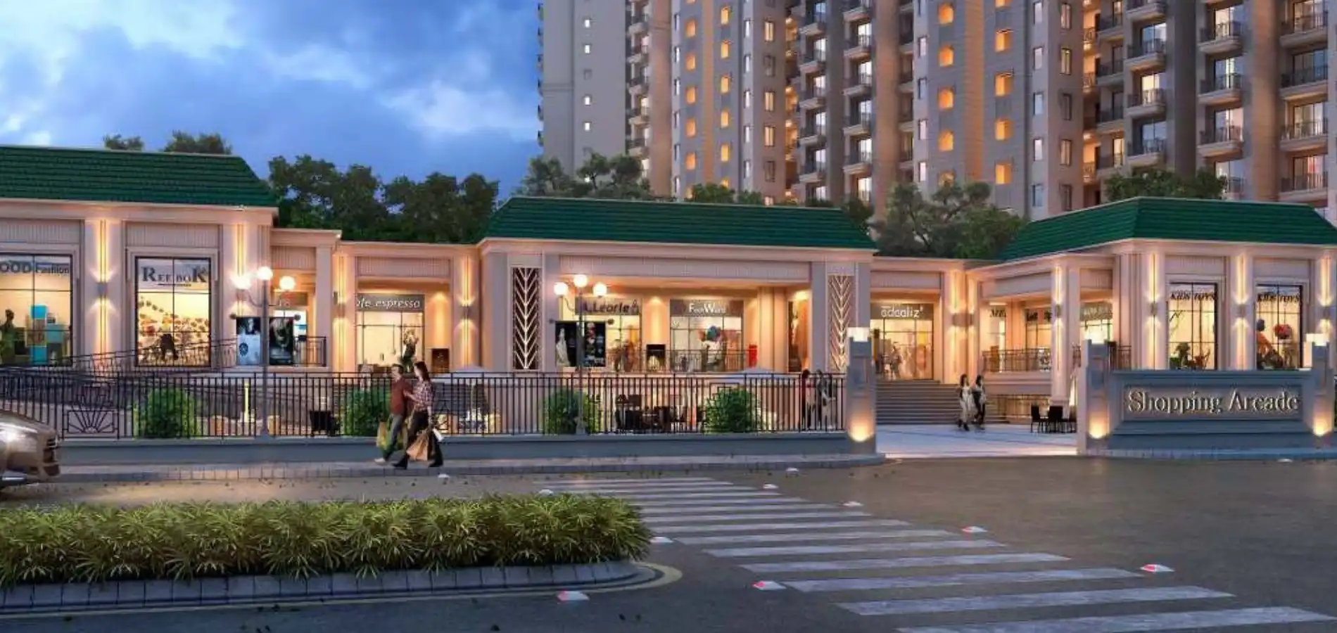 ats destinaire arcade retail shops